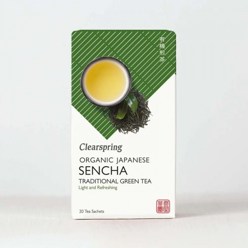 Clearspring organic Sencha Green Tea (Light & Refreshing) 36g (20*1.8g) 