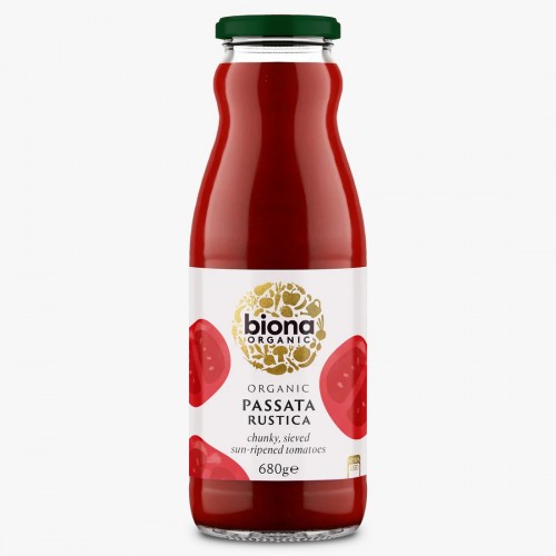 biona Organic Chunky Sieved Tomatoes 680g 