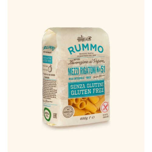 RUMMO GF MEZZI RIGATONI | Nº 51  400g