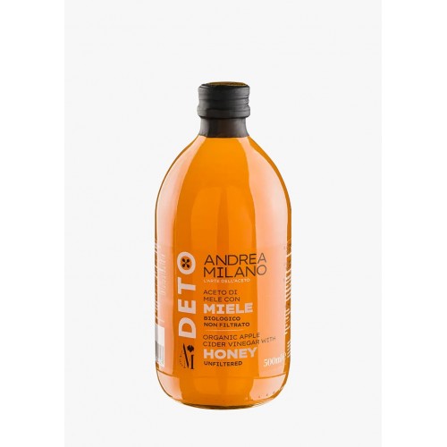 ANDREA MILANO Organic Apple Cider Vinegar with Honey 500ml 