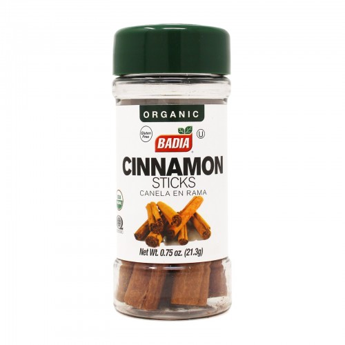 BADIA  Organic Cinnamon Sticks 21.3g 