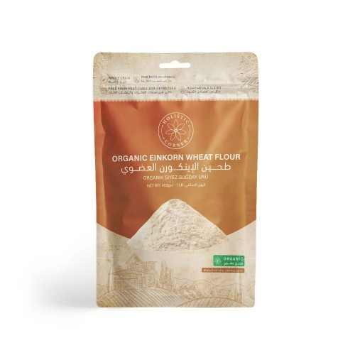 HOLISTIC CORNER Organic Einkorn Wheat Flour 453g 