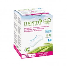 masmi NATURAL COTTON Bio Ultra  (24Pads)