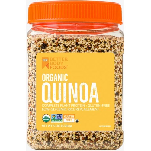 BETTER BODY FOODS Organic GF Quinoa 1.36kg
