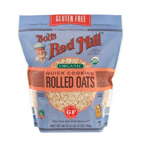 Bob's Red Mill Organic GF Quick Cooking Rolled Oats 794g