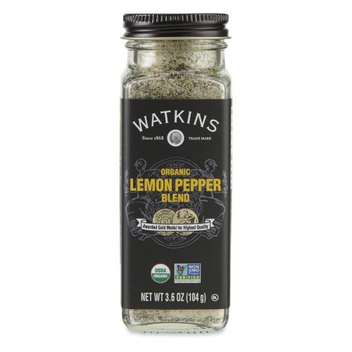 WATKINS Organic  Lemon Pepper Blend 104g 