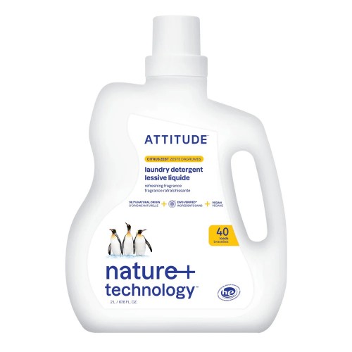 Attitude Citrus Zest  Laundry Detergent 2L