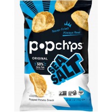 Popchips  GF Potato Chips with Sea Salt142g