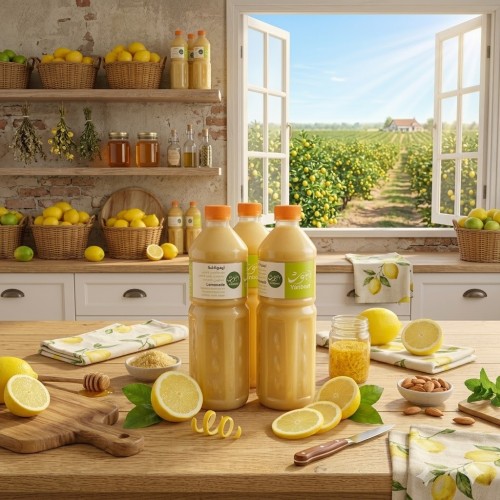 Organic Fresh Lemon Juice (Pasteurized) /1L