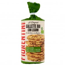 FIORENTINI Organic Corn & Legumes Cakes 120g 