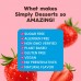 Simply Desserts GF Sugar-Free Strawberry Plant Based Jel Dessert 20g 