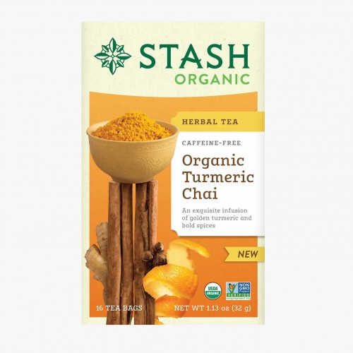 STASH Organic Turmeric Chai Tea (16 Tea Bags/32g) 