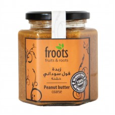 froots Coarse Peanut Butter (No-Added-Sugar) 390g 