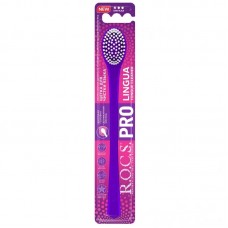 Rocs Pro Soft Lingua Tongue Cleaner Brush 