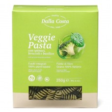 Dalla Costa Whole-Wheat Fusilli with Spinach, Broccoli and Basil 250g 