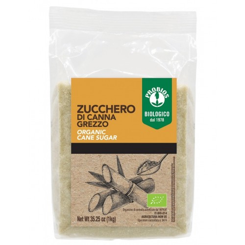 PROBIOS Organic Raw Cane Sugar 1kg 
