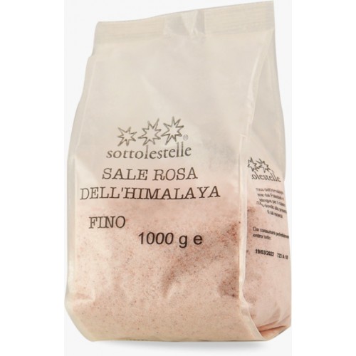 sottolestelle Fine Himalayan Pink Salt 1000g  