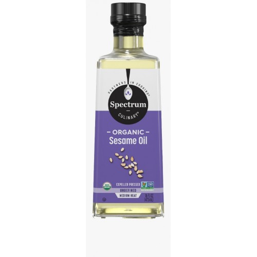 Spectrum Organic Sesame Oil 473ml 
