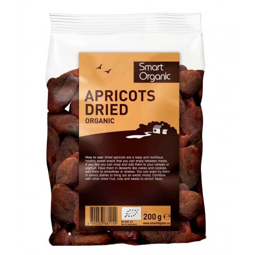 Smart Organic Organic Dried Apricot 200g 