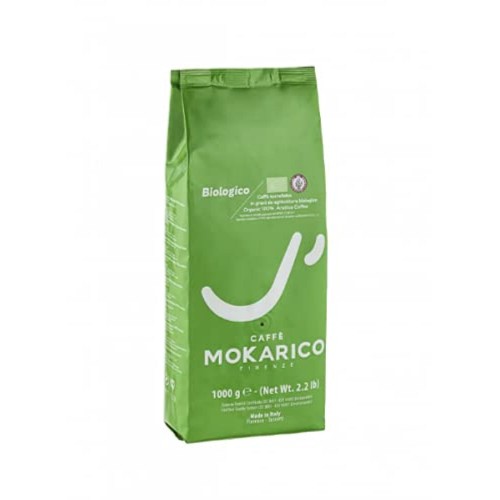 MOKARICO Organic Arabica Roasted Coffee Beans 1kg 