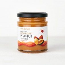 Clearspring Organic Roasted Smooth Peanut Butter 170g 