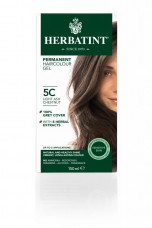 HERBATINT Hair Colour 5C Light Ash Chestnut 150ml 