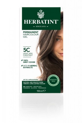 HERBATINT Hair Colour 5C Light Ash Chestnut 150ml 