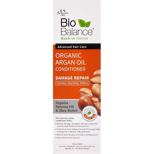 BIOBALANCE Organic Argan Oil Conditioner 330ml 