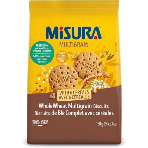 Misura Whole-Wheat Multigrain Biscuits 120g