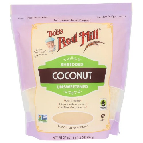 Bob's Red Mill Coconut Shredded Unsweetened 680g 