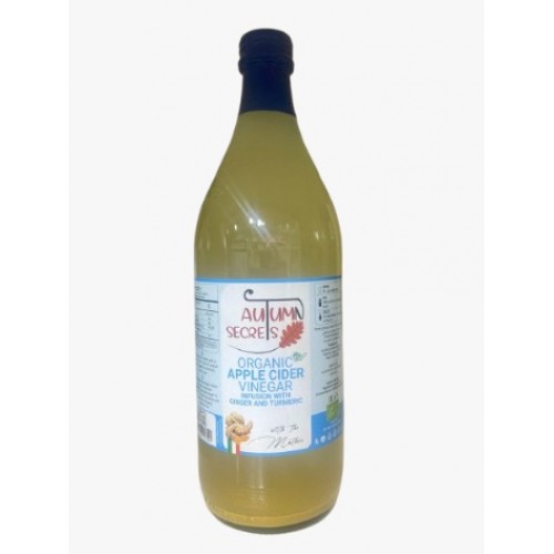 Autumn Secrets Organic Apple Cider Vinegar with Ginger & Turmeric 1L