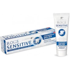 ROCS  Sensitive Instant Relief Toothpaste 