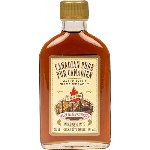 Turkey Hill Maple Syrup (Dark Robust Taste) 200ml 