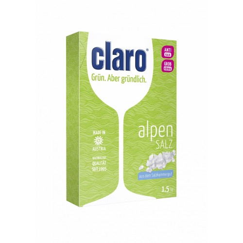 Claro Alpine Salt for Dishwasher 1.5kg