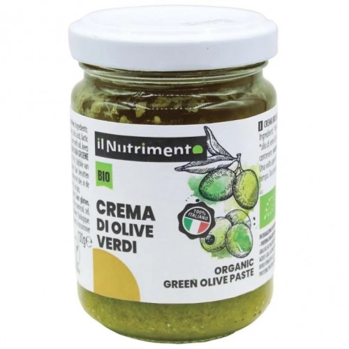 IL Nutrimento Organic Green Olive Paste 130g