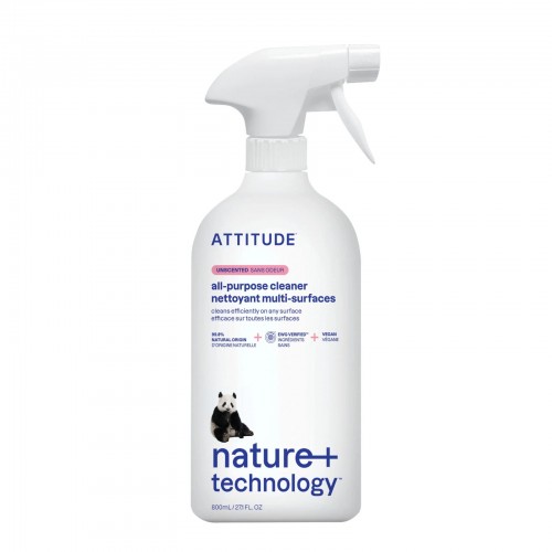 Attitude All Purpose  Cleaner Unscented (Disinfectant 99.8%) 800 ml