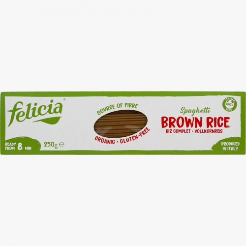 felicia Organic GF Brown Rice Spaghetti 250g 