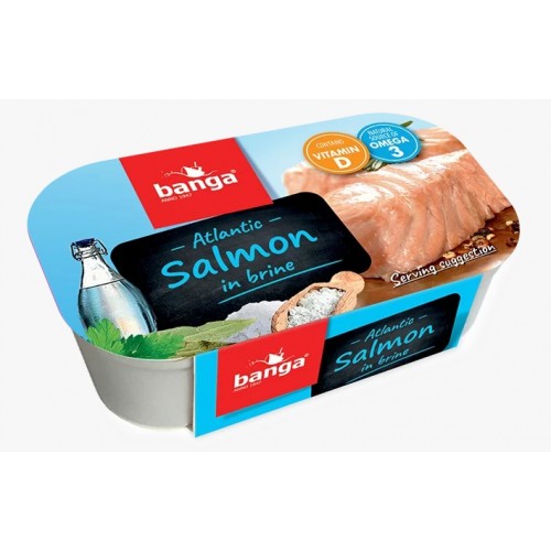 Banga Atlantic Salmon in Brine 120g 