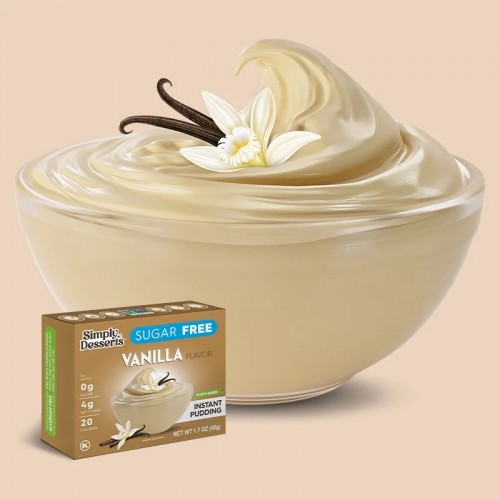 Simply Desserts GF Sugar-Free Vanilla Pudding 48g 