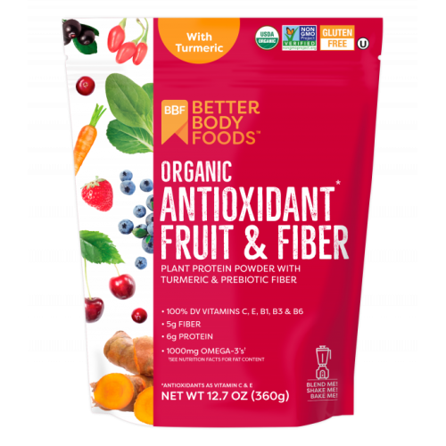 BETTER BODY FOODS Organic Antioxidant Fruit & Fiber 360g 