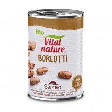 Sarchio Organic Brown Beans (No-Added-Salt) 400g 