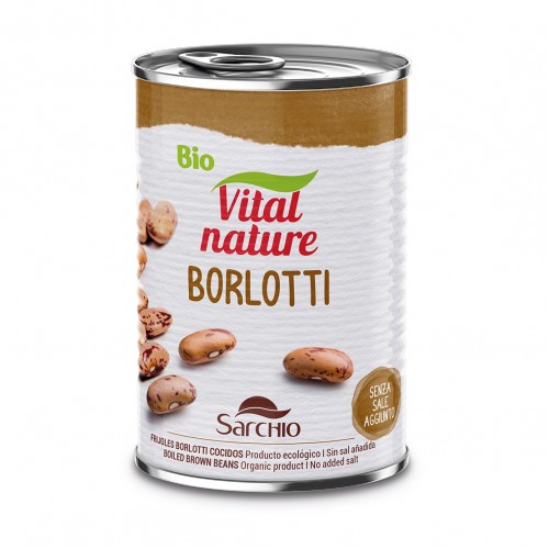 Sarchio Organic Brown Beans (No-Added-Salt) 400g 