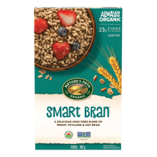 Nature's Path Organic Smart Bran (Blend of Wheat, Psyllium & Oat Bran) 300g 