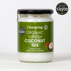 Clearspring Organic Coconut Oil (unrefined) 400 ml