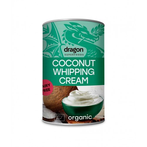Dragon Organic Coconut Whipping Cream 400ml 