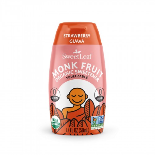 Sweet Leaf  Organic  Monk Fruits (Strawberry Guava) 50 mL 