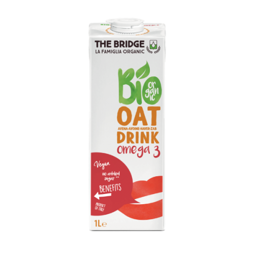 The Bridge Org. Oat Drink with Omega 3 1L