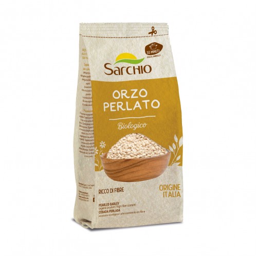 Sarchio Organic Pearled Barley 400g 
