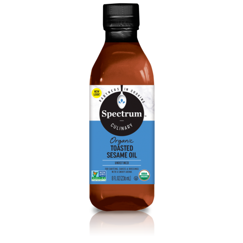 Spectrum Organic Toasted Sesame Oil 236ml 