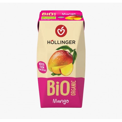 Hollinger Organic Mango Juice 200ml